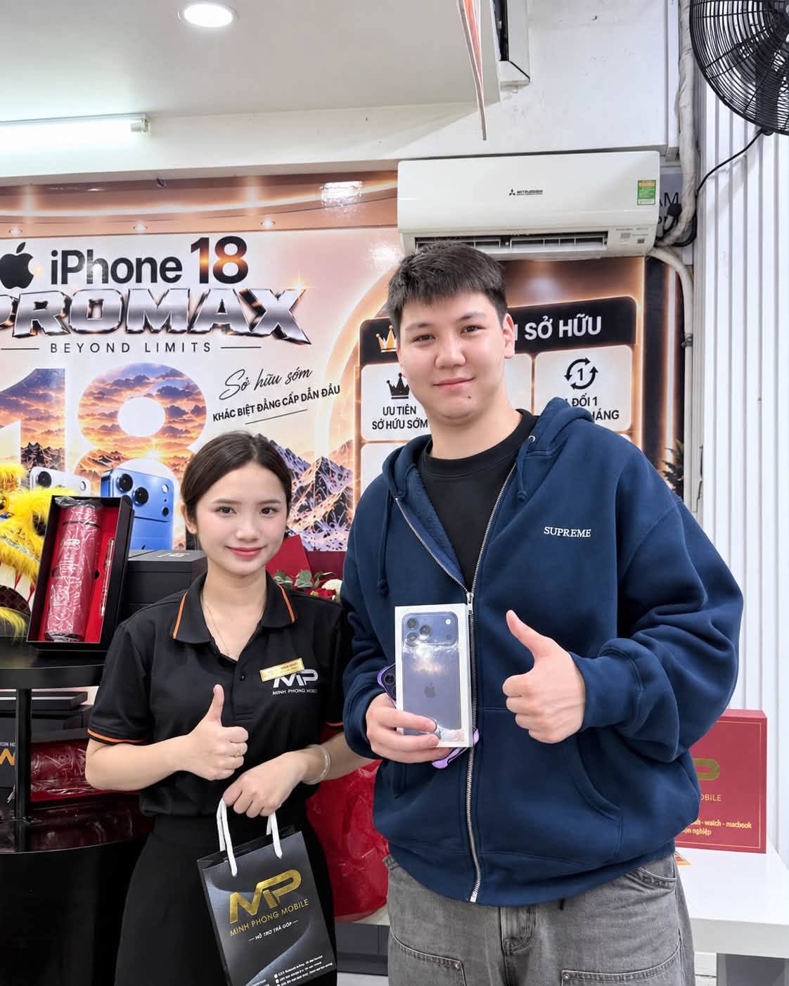 Khách hàng Minh Phong Mobile